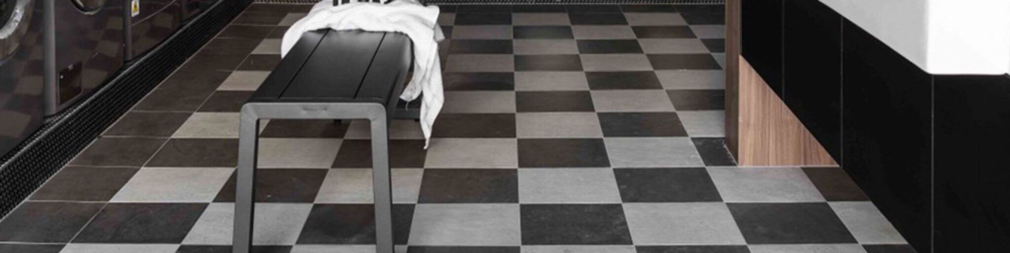 Durable and stylish bench seating for public and commercial, hospitality and residential areas by Zaneti.