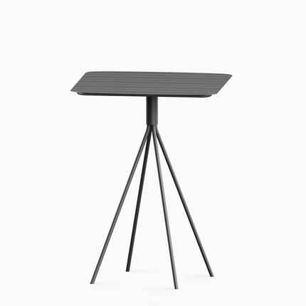 Solis Bar Table S510 (Aluminium) - Zaneti - Italian Colourful Living
